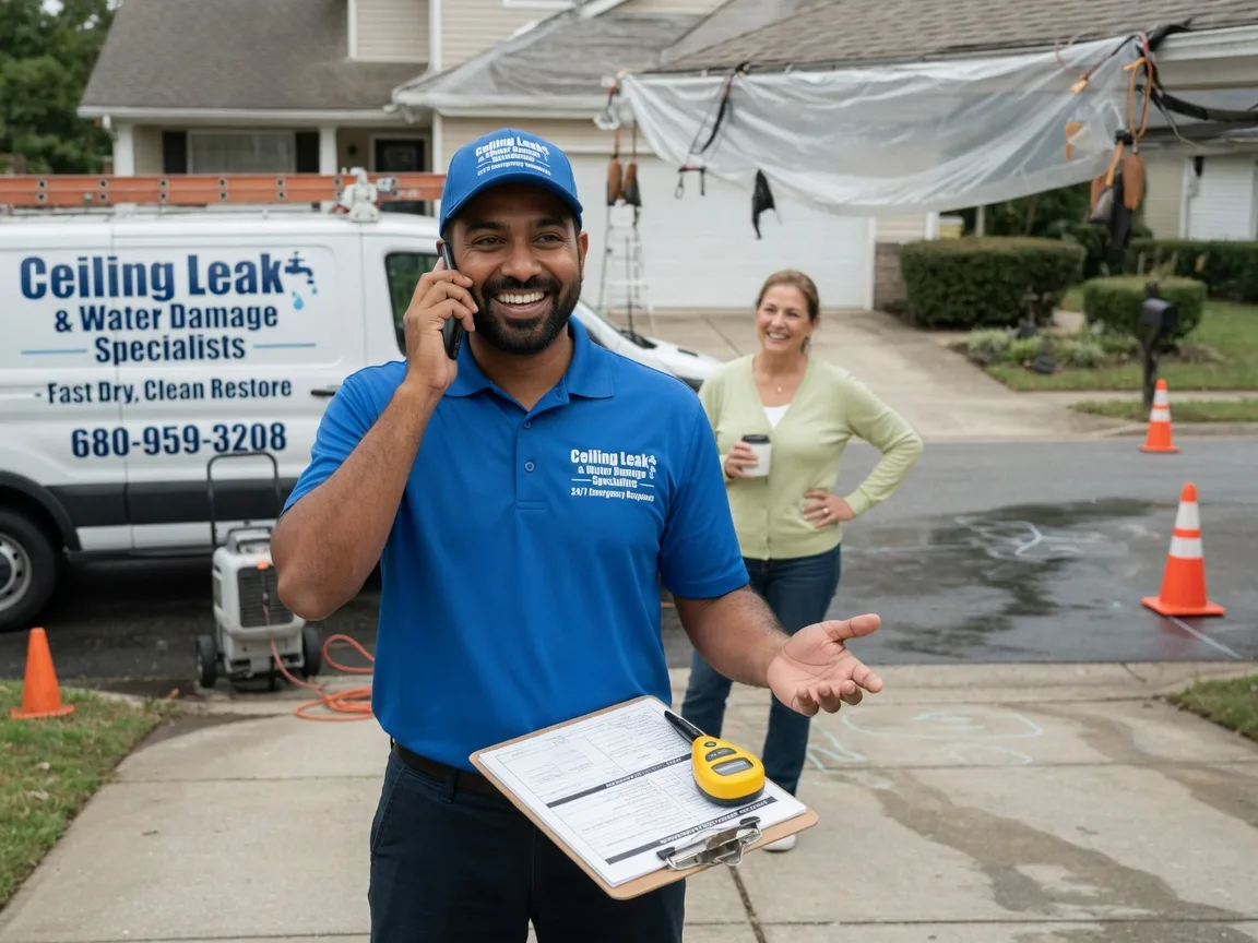 Ceiling Leak Cleanup New Manchester, WV FAQs